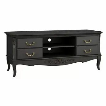 Тумба ТВ Classico Italiano Тиволи, черный, B304/BL