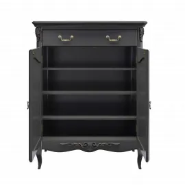 Прилавок Classico Italiano Тиволи, 1 ящик, 2 дверки, черный, B404/BL
