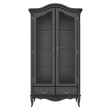 Витрина Classico Italiano Тиволи, 2-дверная, черный, B603/BL - Фото 1