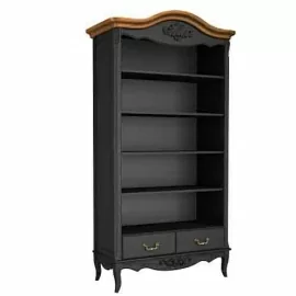 Стеллаж широкий Classico Italiano Тиволи, черный, B606/BL