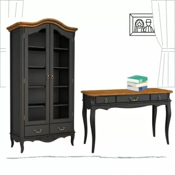 Кабинет Classico Italiano Тиволи, Чёрный лак