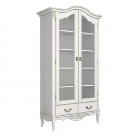 Библиотека Classico Italiano Тиволи, 2-створчатая, молочный, B604/L