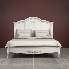 Кровать Classico Italiano Тиволи, 90x200 см, молочная, B209/L