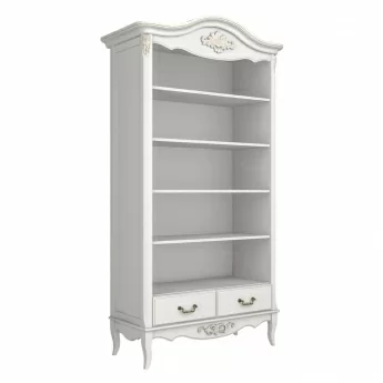 Стеллаж широкий Classico Italiano Тиволи, молочный, B606/L