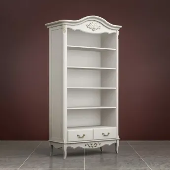 Стеллаж широкий Classico Italiano Тиволи, молочный, B606/L