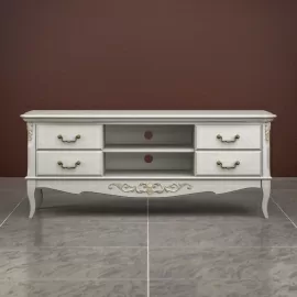 Тумба ТВ Classico Italiano Тиволи, 146 см, молочная B304/L