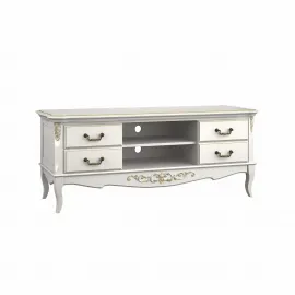 Тумба ТВ Classico Italiano Тиволи, 146 см, молочная B304/L