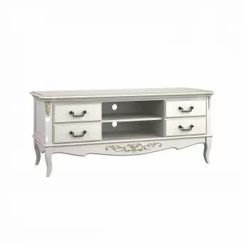 Тумба ТВ Classico Italiano Тиволи, 146 см, молочная B304/L