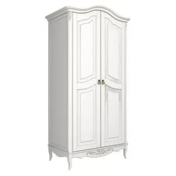 Шкаф Classico Italiano Тиволи, 2-дверный, молочный, B802/L