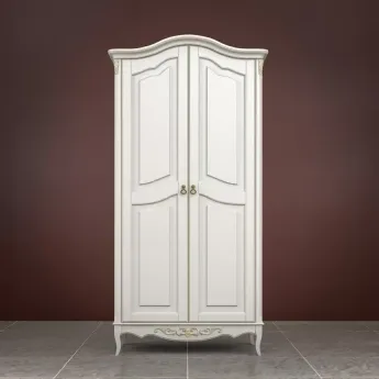 Шкаф Classico Italiano Тиволи, 2-дверный, молочный, B802/L