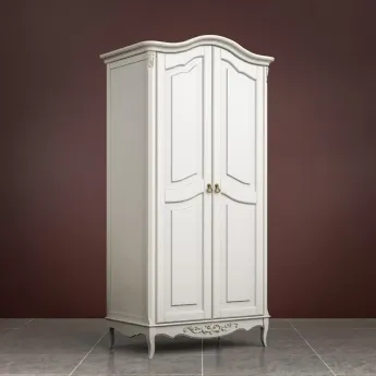Шкаф Classico Italiano Тиволи, 2-дверный, молочный, B802/L