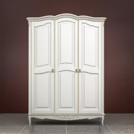 Шкаф Classico Italiano Тиволи, 3-дверный, молочный, B803/L