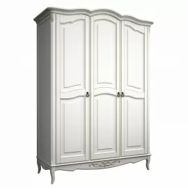 Шкаф Classico Italiano Тиволи, 3-дверный, молочный, B803/L