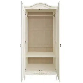 Шкаф Classico Italiano Тиволи, 2-дверный, молочный, B802/L