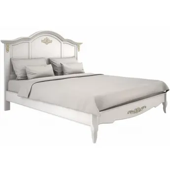 Кровать Classico Italiano Тиволи, 90x200 см, молочная, B209/L