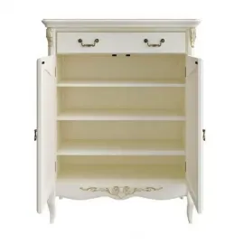 Комод Classico Italiano Тиволи, 1 ящик, 2 двери, молочный, B404/L