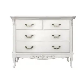 Комод Classico Italiano Тиволи, 4 ящика, молочный, B402/L