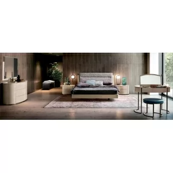 Кровать Trendy Camelgroup Maia Sabbia 180x200, экокожа NABUK 12