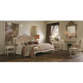 Кровать Giorgio Casa Memorie Veneziane, с мягким изголовьем 2116/160