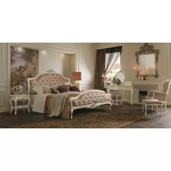 Кровать Giorgio Casa Memorie Veneziane, с мягким изголовьем 2116/180