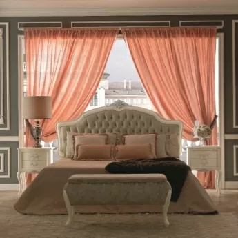 Кровать Giorgio Casa Memorie Veneziane, с мягким изголовьем 2117/180