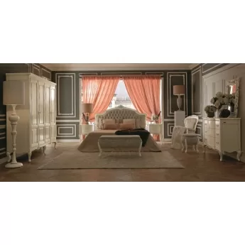 Кровать Giorgio Casa Memorie Veneziane, с мягким изголовьем 2117/200