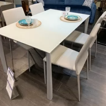 Обеденный стол Ingenia Casa Prisma 120/180х80, раскладной [M097/C180S/L079]