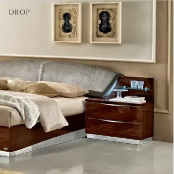 Кровать Onda Walnut Camelgroup 180 с контейнером