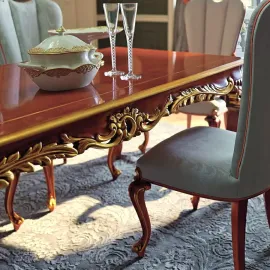 Стол Giorgio Casa Memorie Veneziane, прямоугольный раскладной T70