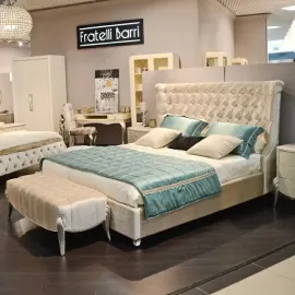 Кровать мягкая 200x200 Fratelli Barri Roma FB.BD.RM.669