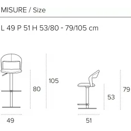 Стул Sqbello Denver с мягкой микрофиброй Target Point, SG117