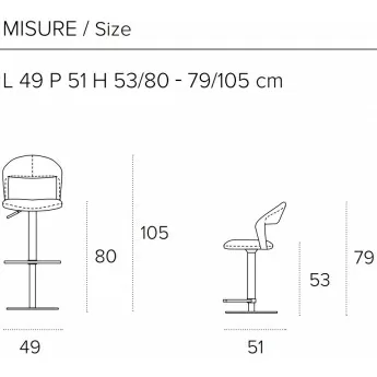 Стул Sqbello Denver с мягкой микрофиброй Target Point, SG117