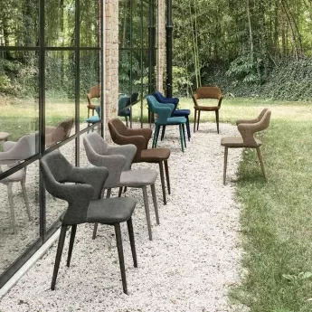 Стул Target Point Seattle с мягкой микрофиброй 55x83 см, SE618