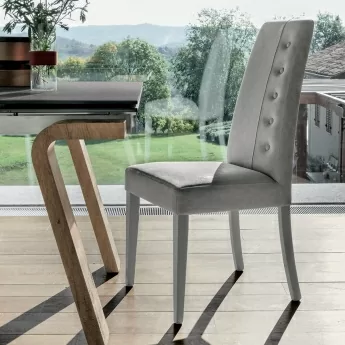 Стул Target Point Bellinzona с экокожей винтаж 48x103 см, SE507