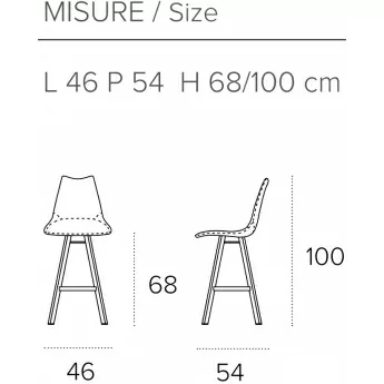 Барный стул Target Point Maiorca Plus, SG197
