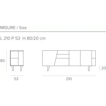 Прилавок двухдверный Target Point Versus, MA101