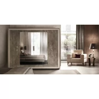 Шкаф 6-дверный Arredo Classic Adora Ambra