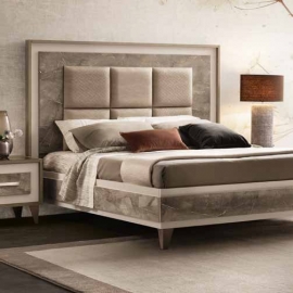 Кровать 120х190 Arredo Classic Adora Ambra, мягкое изголовье, арт. 41