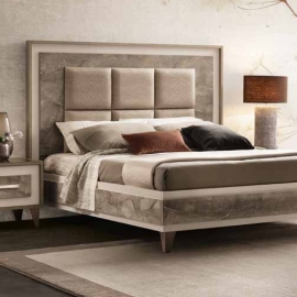 Кровать 120х200 Arredo Classic Adora Ambra, мягкое изголовье, арт. 41