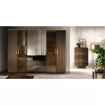 Комод высокий большой Arredo Classic Adora Essenza, 5 ящиков