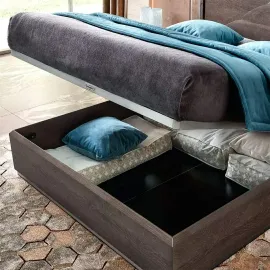 Кровать Imbottito коллекции Elite Camelgroup, 160x200, с мягким изголовьем и рингом, 165LET.18PL