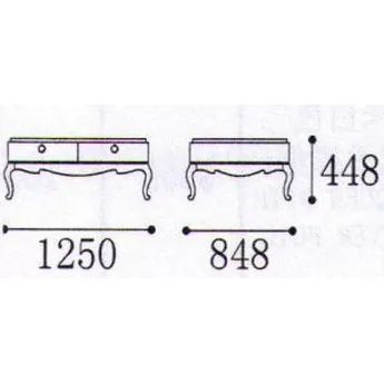 Журнальный стол Fratelli Barri Venezia FB.ET.VZ.635