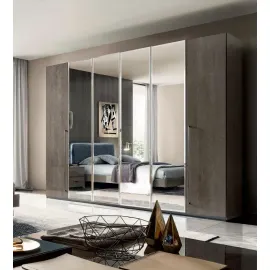 Шкаф 6-дверный Camelgroup Maia Silver без зеркал, 154AR6.01PL