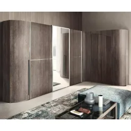 Шкаф 4-дверный Camelgroup Maia Silver с зеркалами, 154AR4.02PL