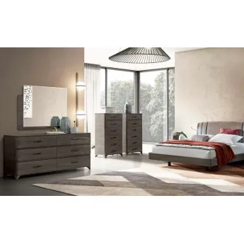 Комод низкий 6 ящиков Camelgroup Maia ручки Maia ножки Flat 154CMD.03PL