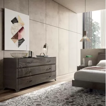 Комод низкий 6 ящиков Camelgroup Maia ручки Maia ножки Flat 154CMD.03PL