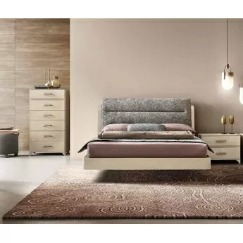 Комод высокий 6 ящиков Camelgroup Maia Sabbia ручки MAIA, ножки FLAT