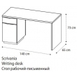 Письменный стол Platinum Sabbia Camelgroup, 136SCR.01BS - Фото 2