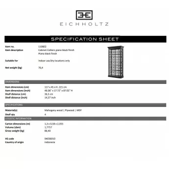 Витрина-шкаф Eichholtz Colliers 110602