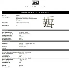 Стеллаж Eichholtz Mercure, 114413